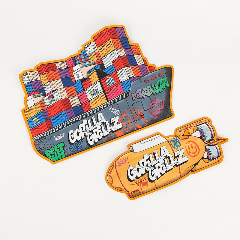 Custom-Shaped Mylar Bag