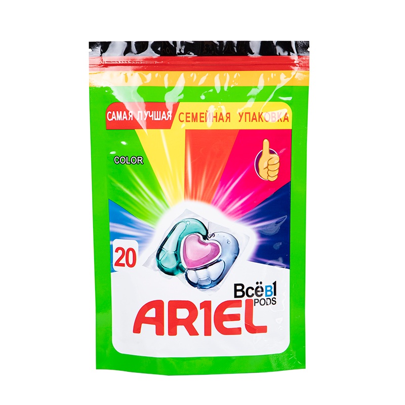 Laundry Detergent Flat Bottom Bag